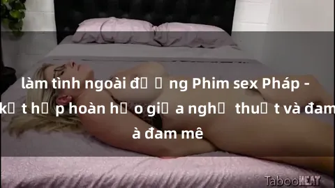 làm tình ngoài đường Phim sex Pháp - Sự kết hợp hoàn hảo giữa nghệ thuật và đam mê